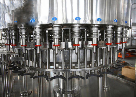18 Rinsing head Monoblock Aseptic Bottle Filling Machine
