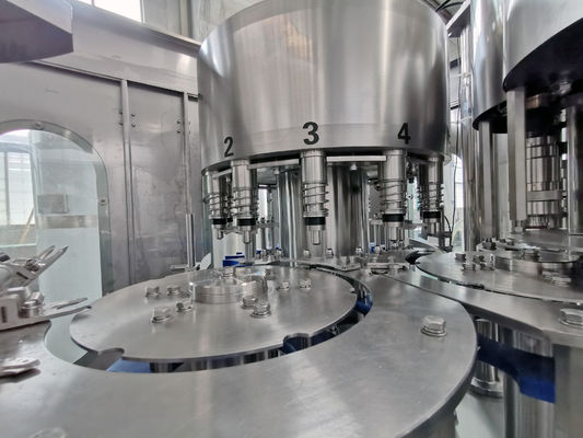 Rotary 3 In 1 Monoblock Mineral Water Bottling Machine