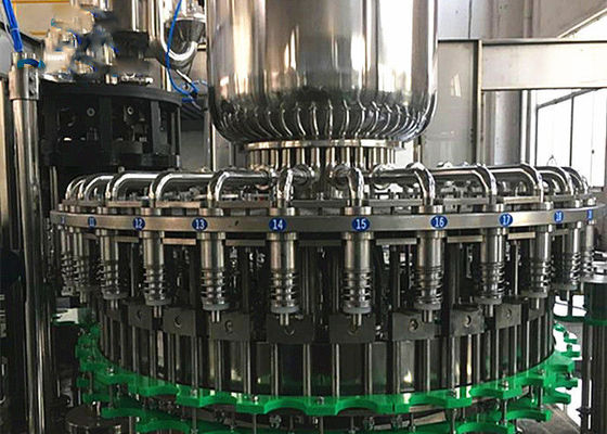 attrezzatura imbottigliante del materiale di riempimento caldo del succo 7.2KW di 4000*2800*2400mm