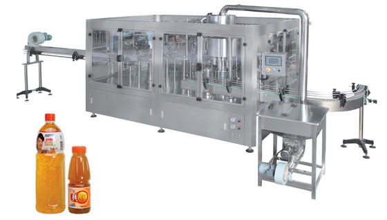 Acciaio inossidabile 4 in 1 imbottigliatrice automatizzata 6000 BPH