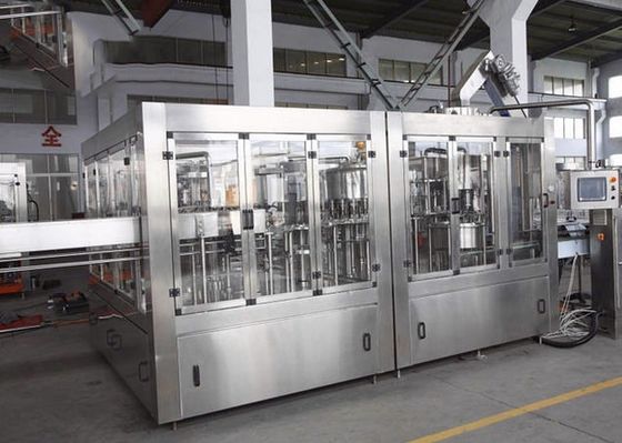 Imbottigliatrice asettica risciacquante di Monoblock della testa 18